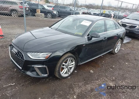 2020 Audi A4 Premium Plus 45 Tfsi Quattro S Tronic из США, поврежденный, VIN WAUENAF41LA039182
